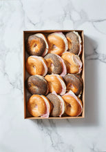 Load image into Gallery viewer, 12 x Ham &amp; Cheese Bagels
