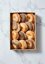 Load image into Gallery viewer, 12 x Salmon, Cream Cheese &amp; Alfalfa Bagels
