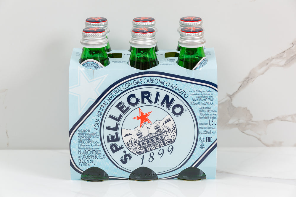 San Pellegrino Natural Mineral Water 6 x 250ml