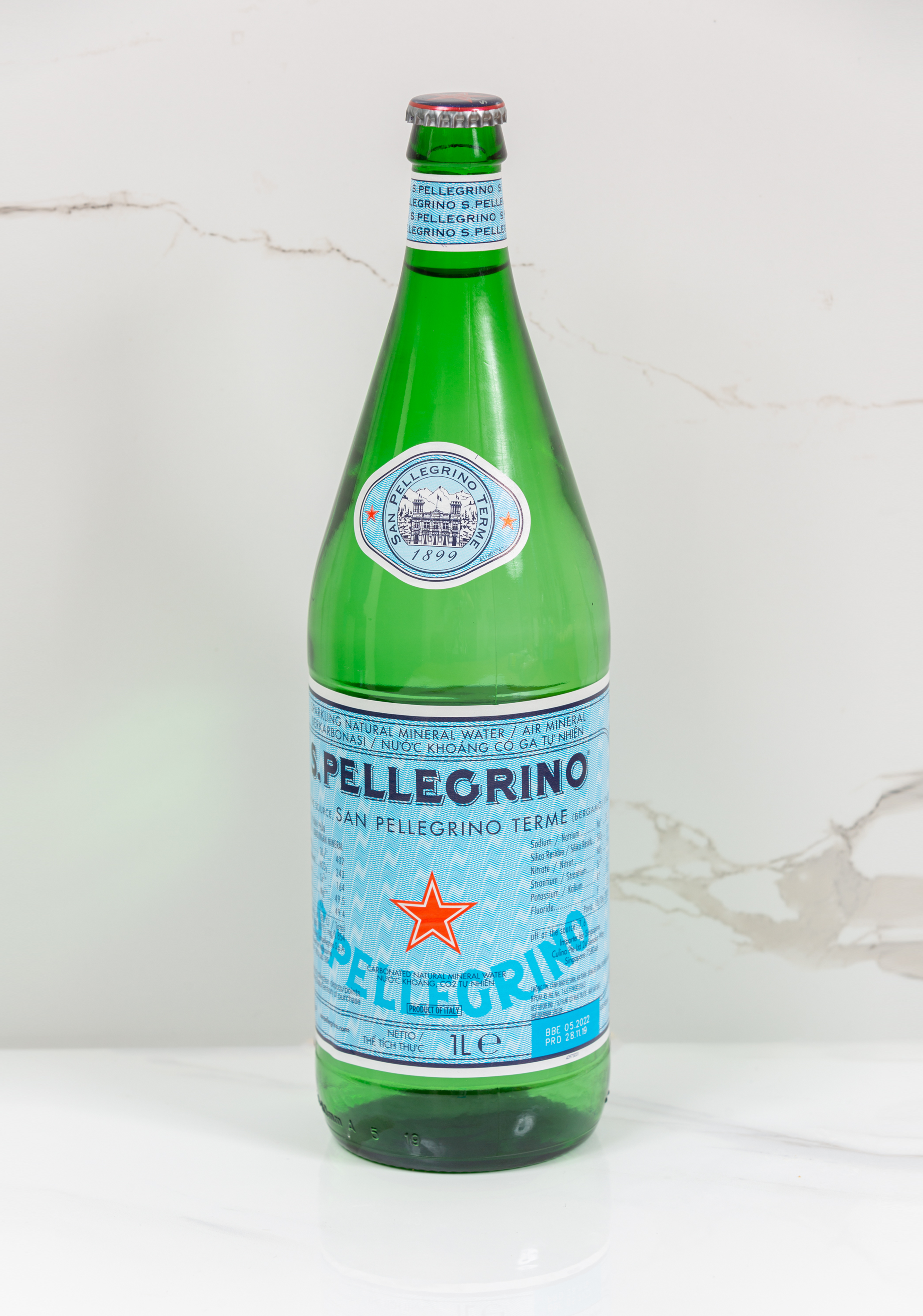 San Pellegrino Sparkling Mineral Water 1L
